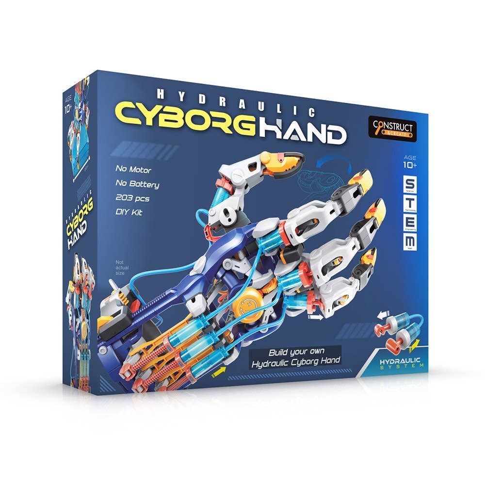 STEM Science Construction Set - Hydraulic Cyborg Hand